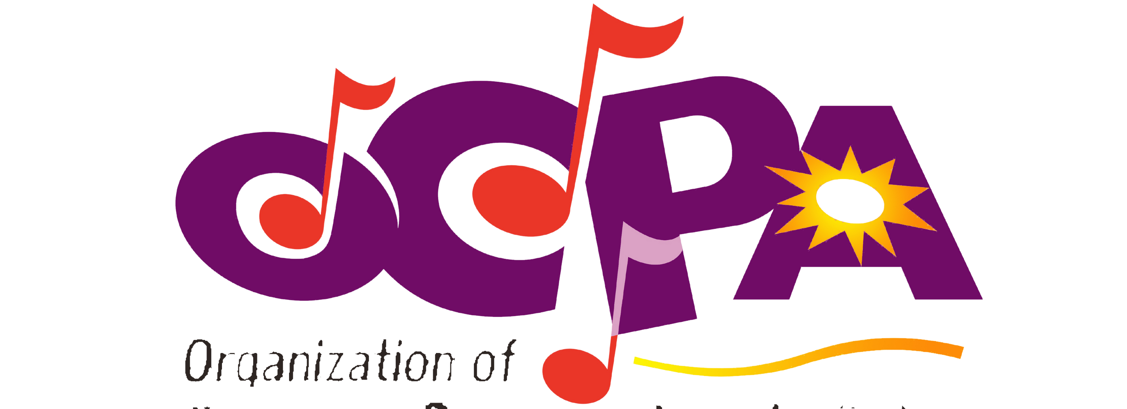 Logo of the organization of calypso performing artists featuring stylized purple and red text with a musical note and a sun. Toronto Caribana Carnival: Ultimate Guide to Caribana Festival Events
