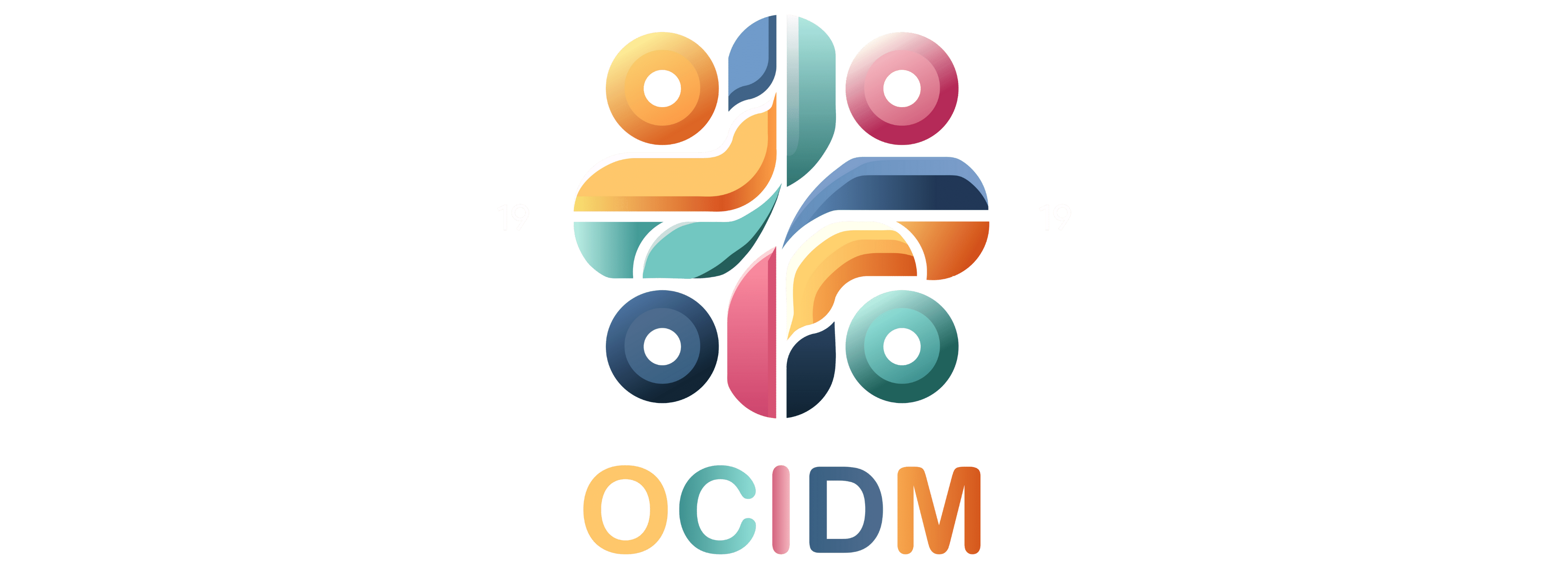 Abstract geometric logo with pastel colors and the text "ocidm" below. Toronto Caribana Carnival: Ultimate Guide to Caribana Festival Events